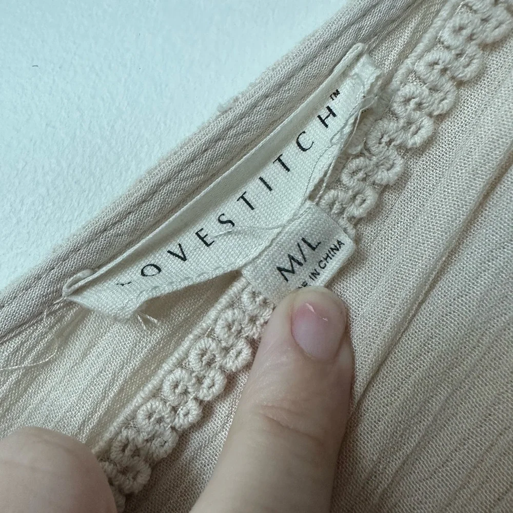 Lovestitch Cream Maxi Dress - Picture 4 of 4